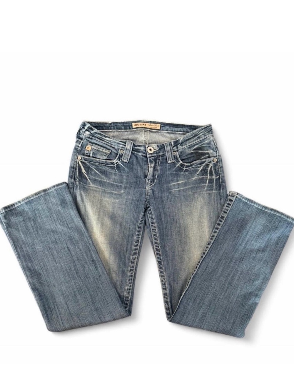 Y2k Ultra Low Waist Big Star Jeans